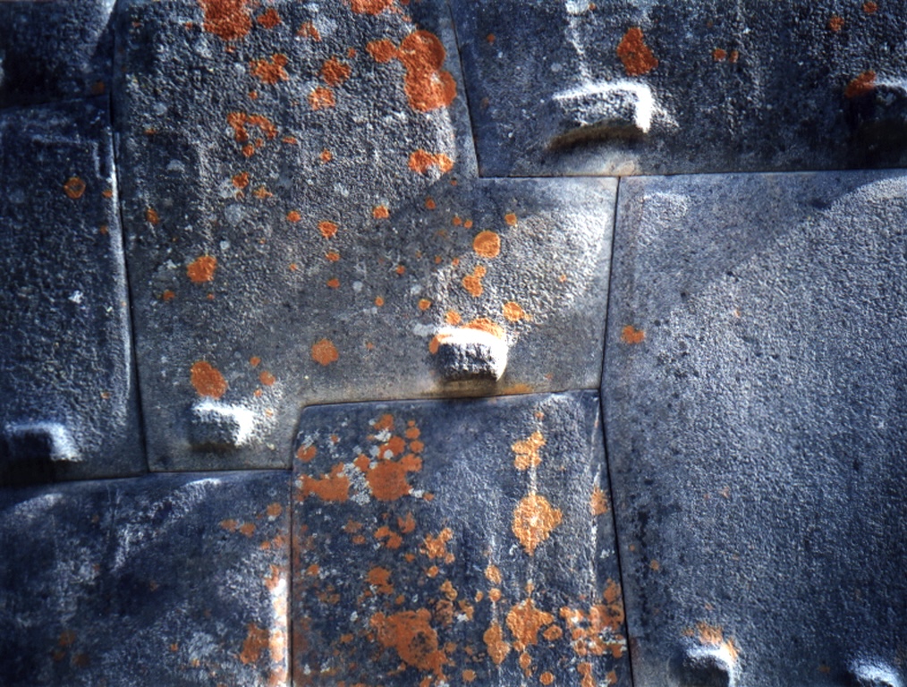 Stone wall with visible nubs